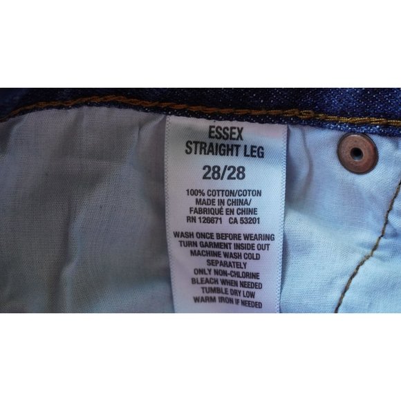 Aeropostale Essex Jeans Mens 28 / 28 28 / 26.5 Straight Leg - Picture 4 of 15